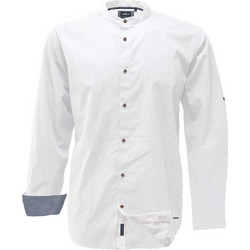 Double Ανδρικό Πουκάμισο Μακρυμάνικο GS-521 White