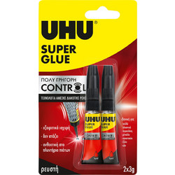 Κόλλα Super Glue Control 3g 2τμχ