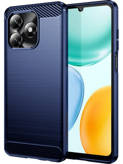 Techsuit Carbon Silicone Θήκη (Honor X5c Plus) Μπλε