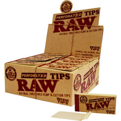 RAW Perforated Wide Tips Box50