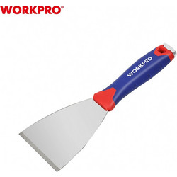 ΞΥΣΤΡΑ INOX 80mm ΠΛΑΣΤΙΚΗ ΛΑΒΗ (PP & TPR) WP321015 WORKPRO (PROFI) Ποσοτ.12.00