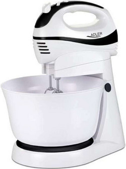 Adler AD4206 Μίξερ με Περιστρεφόμενο Κάδο 3.5lt 300W