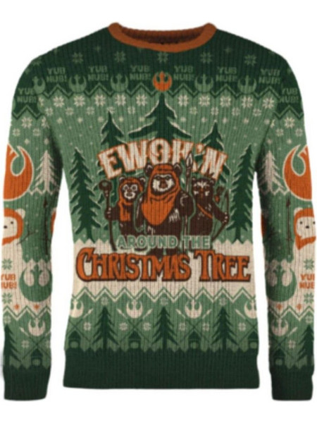 Star Wars - Ewok'n around the Christmas Tree Χριστουγεννιάτικο Πουλόβερ