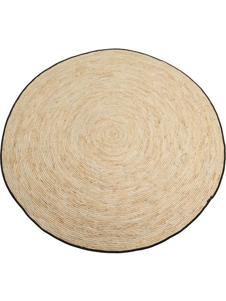 BATAN ΧΑΛΑΚΙ 120x120cm SEAGRASS ΦΥΣΙΚΟ ΜΑΥΡΟ