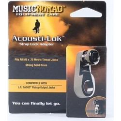 MUSICNOMAD MN271 Acousti-Lok Strap Lock Adapter ζώνης για Metric έξοδο output Ακουστικής Κιθάρας
