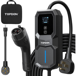 Topdon PulseQ AC Portable 3,7kW Μονοφασικό Type 2 + Καλώδιο 5m