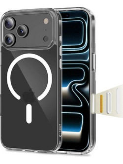 Tech-Protect Flexair Hybrid CC MagSafe Back Cover Clear (iPhone 18 Pro / 17 Pro)