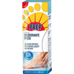 Prep Piedi Αποσμητικό σε Κρέμα 48h Χωρίς Αλουμίνιο για Μύκητες Ποδιών 75ml