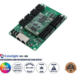 K8S+HUB 41023 Colorlight K8S+HUB-DL-S65 Διαδραστική Receiving Card για Οθόνες LED Video Wall 8 x HUB75E με Loading Capacity σε Pixel 512 x 384px - Gigabit Network Ethernet Input & Output Ports - DC 5V