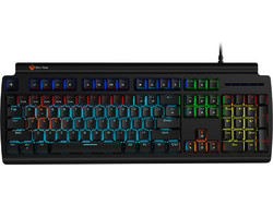 Meetion MK600MX Μηχανικό Gaming Πληκτρολόγιο με Outemu Blue Διακόπτες RGB Black