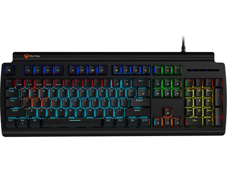 Meetion MK600MX Μηχανικό Gaming Πληκτρολόγιο με Outemu Blue Διακόπτες RGB Black