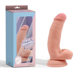 Chisa Novelties Pornographer Flesh Ρεαλιστικό Dildo με Βεντούζα & Όρχεις Flesh
