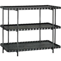 Ραφιέρα Δαπέδου 169-125-002 122x42x96cm Black