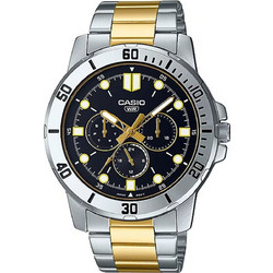 Casio Standard Ανδρικό Ρολόι με Ασημί Μεταλλικό Μπρασελέ MTP-VD300SG-1EUDF