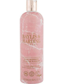 Baylis & Harding Elements Pink Blossom & Lotus Flower Shower Gel 500ml