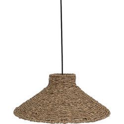 SIFNOS ΦΩΤΙΣΤΙΚΟ ΟΡΟΦΗΣ 40x40x16cm SEAGRASS ΦΥΣΙΚΟ