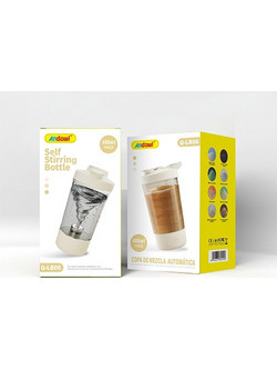 Αυτόματο Ποτήρι Ανάμιξης 400ml Andowl Q-LB06 Μπεζ