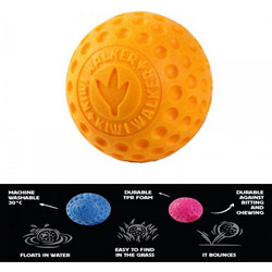 Παιχνίδι Σκύλου Kiwi Walker Lets Play Ball 6,5cm Orange