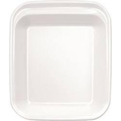 Δίσκος GN Οπαλίνης Ρηχός GN1 8 16 2x13 3xΥ2cm Λευκός Tempered Σειρά Toledo Bormioli Rocco Σετ 6 c534194