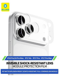 Blueo Invisible Shock-Resistant Lens Anti-scratch Protector Film - iPhone 17 Pro Max - Διάφανο