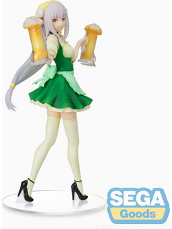 SEGA Zero Starting Life In Another World SPM Emilia Oktoberfest 21cm