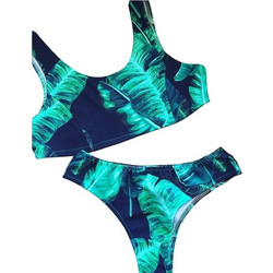 Γυναικείο Μαγιό Tropic Heat Black Bikini Set Πολύχρωμο