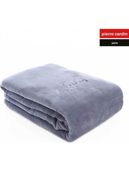 ΚΟΥΒΕΡΤΑ ΜΟΝΗ 160X220 PIERRE CARDIN NANCY 545 GREY(51)