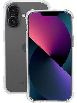 Mobilis Back Cover Σιλικόνης Διάφανο (iPhone 16)