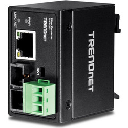 Trendnet Fiber Converter Hardened Industrial 100Base-FX Multi-Mode SC