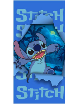 Disney Stitch microfibre beach towel
