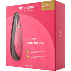 Womanizer Premium 2 Κλειτοριδικός Δονητής Ροζ