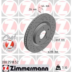Zimmermann Δισκόπλακα - 200.2518.52