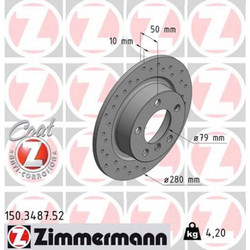 Zimmermann Δισκόπλακα - 150.3487.52