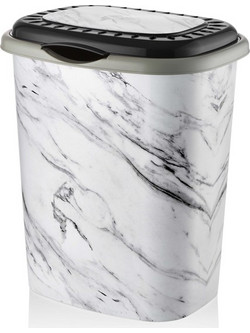 OZER ΚΑΛΑΘΙ ΑΠΛΥΤΩΝ ΠΛΑΣΤΙΚΟ WHITE MARBLE 41LT