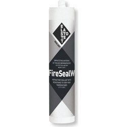 ELASTOTET FIRESEAL W ΣΦΡΑΓΙΣΤΙΚΗ ΣΙΛΙΚΟΝΗ ΥΛΨΗΛΗΣ ΘΕΡΜΟΚΡΑΣΙΑΣ ΜΑΥΡΗ 280ml