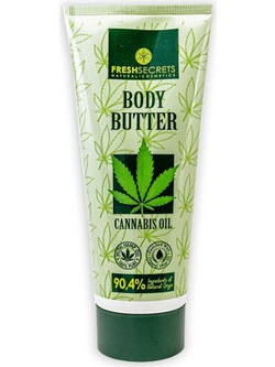Fresh Secrets Cannabis Ενυδατικό Butter Σώματος 200ml