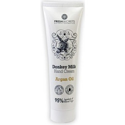 Fresh Secrets Donkey Milk & Argan Oil Ενυδατική Κρέμα Χεριών 100ml