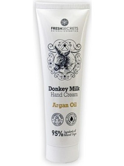 Fresh Secrets Donkey Milk & Argan Oil Ενυδατική Κρέμα Χεριών 100ml