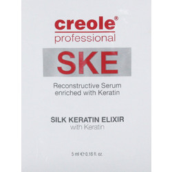 Creole Silk Keratin Elixir Reconstructive Serum Μαλλιών για Επανόρθωση 5ml