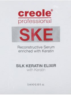 Creole Silk Keratin Elixir Reconstructive Serum Μαλλιών για Επανόρθωση 5ml