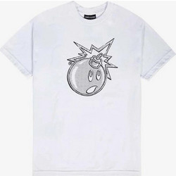 THE HUNDREDS Men X Joshua Vides Adam T-Shirt - WHITE - L21F101033-03