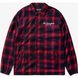 The Hundreds Ανδρικό Πουκάμισο Βαμβακερό Καρό Μακρυμάνικο Κανονική Γραμμή Κόκκινο T19F103064