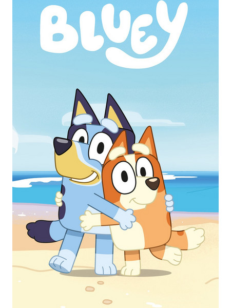 Bluey Cozy polar fleece blanket 100x150cm