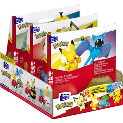 Σετ κατασκευής Pokemon- 2 Pokeballs assorted (τυχαία επιλογή)