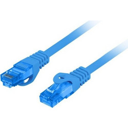 Lanberg S/FTP Cat.6a Καλώδιο Δικτύου Ethernet 1.5m Blue PCF6A-10CC-0150-B