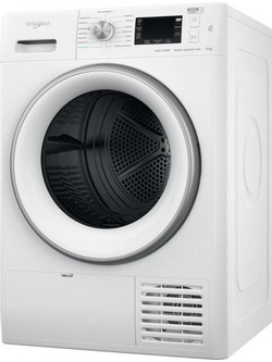 Whirlpool FFT M22 9X2WS PL Στεγνωτήριο Ρούχων 9kg A++ με Αντλία Θερμότητας