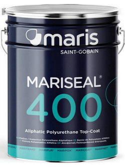 Maris Polymers Mariseal 400 Ελαστομερές Επαλειφόμενο Πολυουρεθανικό Μονωτικό Ταράτσας Γκρι 20kg