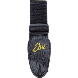 EKO GUITARS GBU STRAP NYLON BLACK | Ζώνη Κιθάρας, Μαύρη