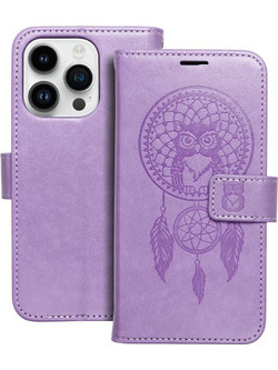 Θήκη κινητού Forcell Mezzo Book for iPhone 14 Pro Dreamcatcher Purple