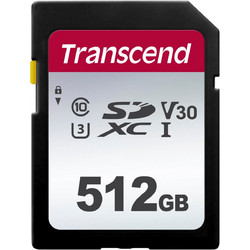 Transcend 300S SDXC 512GB Class 10 U3 UHS-I